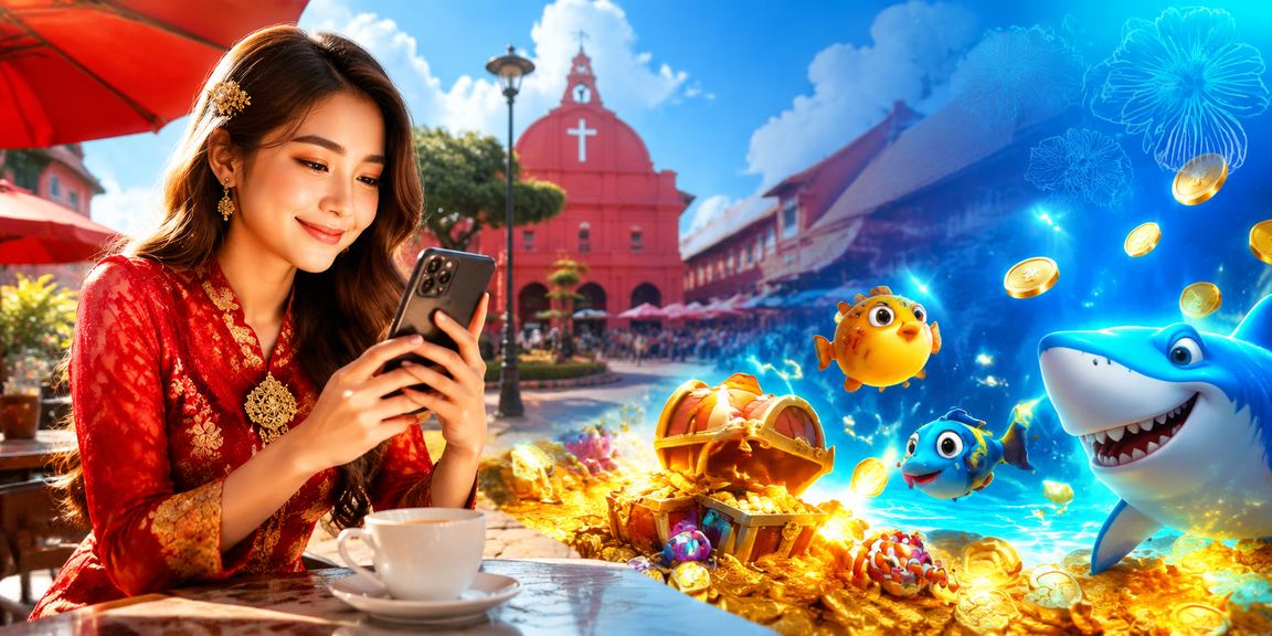Permainan memancing digital di Malacca